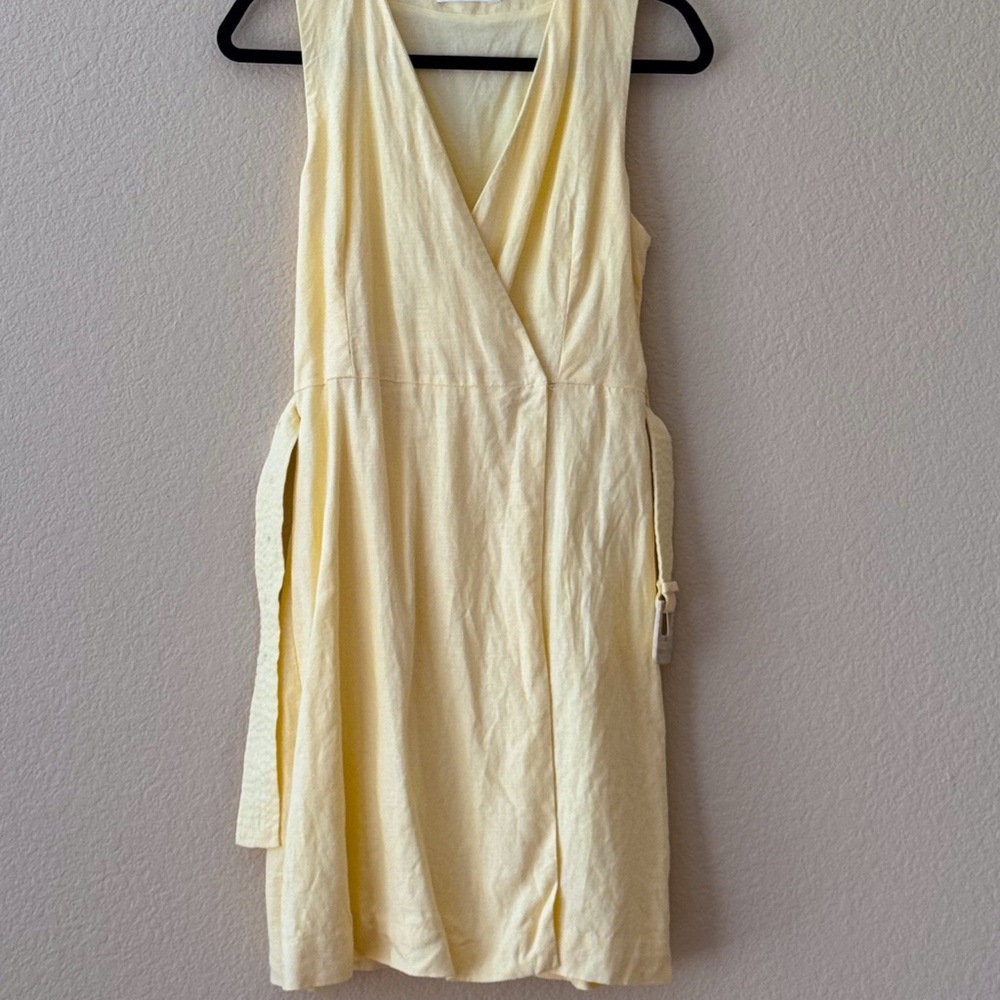 Mango Yellow Mini Dress Vibrant and Stylish